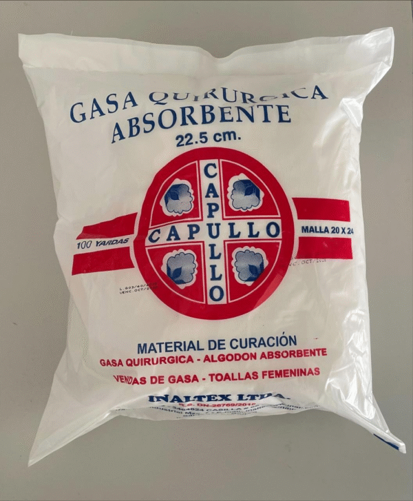 GASA QUIR/ABS CAPULLO100 yardas x 22.5cms