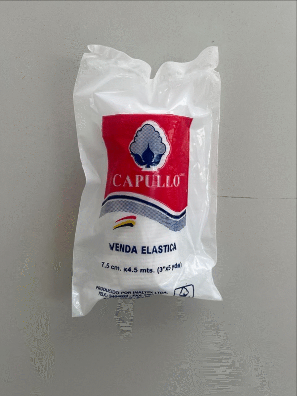 VENDA ELASTICA CAPULLO 7.5cm x 4.5mts