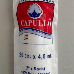 VENDA DE GASA CAPULLO 20 cm x 4.5 mts
