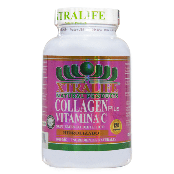 COLLAGEN PLUS HIDROLIZADO + VITAMINA C  x 120 caps.