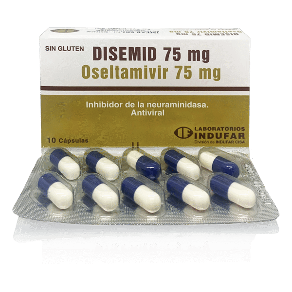 DISEMID 75mg x 10capsulas