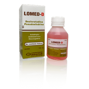LOMED D 2.5/60 mg SOLUCION x 100mL