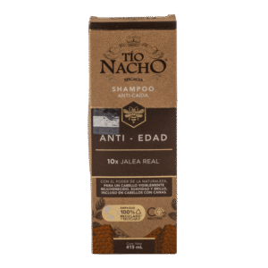 TIO NACHO SHAMPOO ANTI-EDAD PREVENCION CAIDA X 415 ML
