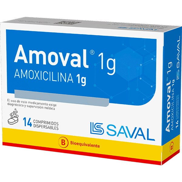 AMOVAL  1 gr x 14 comp.