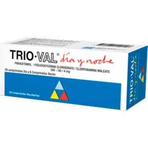 TRIO VAL DIA Y NOCHE x 20 blister