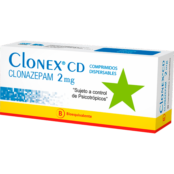 CLONEX CD 2 mg x 30 comp.