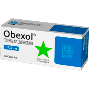 OBEXOL 37.5 mg x 30 caps.