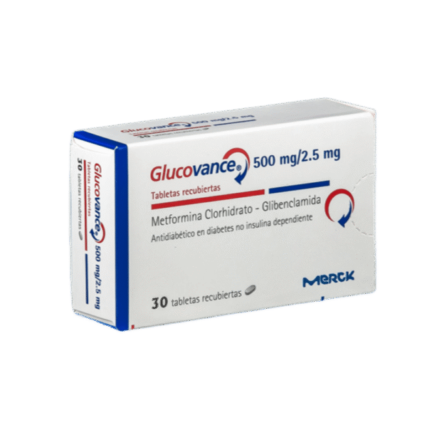 GLUCOVANCE 500/2.5  x 30 tabletas