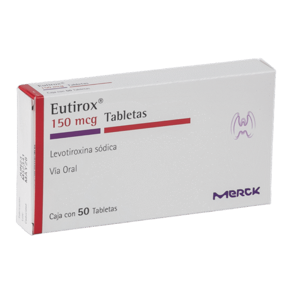 EUTIROX 150 mg x 50 tabletas