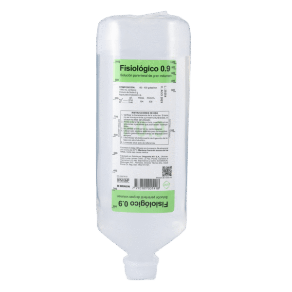SUERO FISIOLOGICO  0.9% x 1000 ml