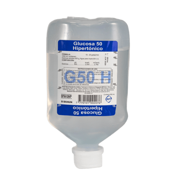 SUERO GLUCOSA 50% x 500 ml