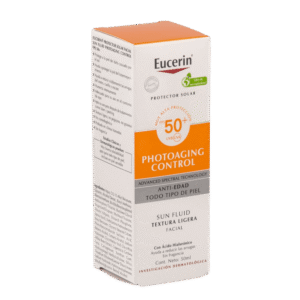 EUCERIN SUN FLUID ANTI-EDAD FACIAL FPS 50 x 50 ml ref: 5227