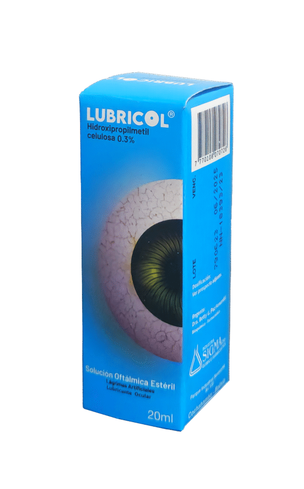 LUBRICOL Oftálmico x 20 ml
