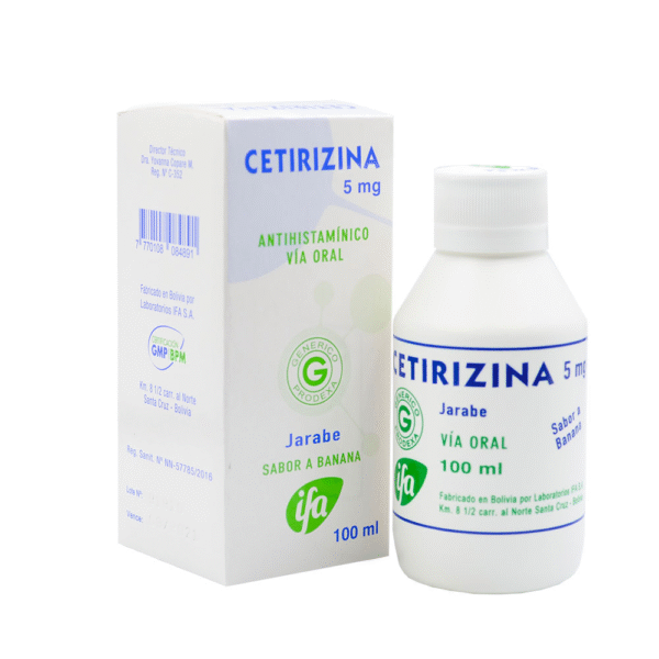 CETIRIZINA 5 mg x 100 ml