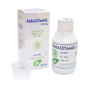 PARACETAMOL 120 mg x 100 ml