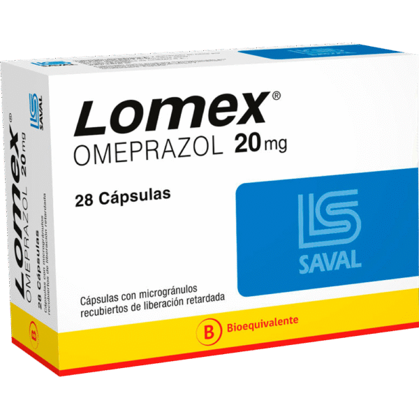 LOMEX 20mg x 28capsulas