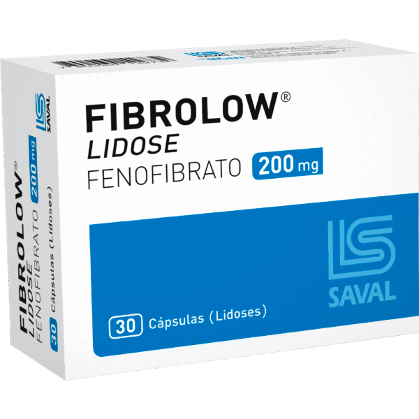 FIBROLOW LIDOSE 200mg x 30capsulas