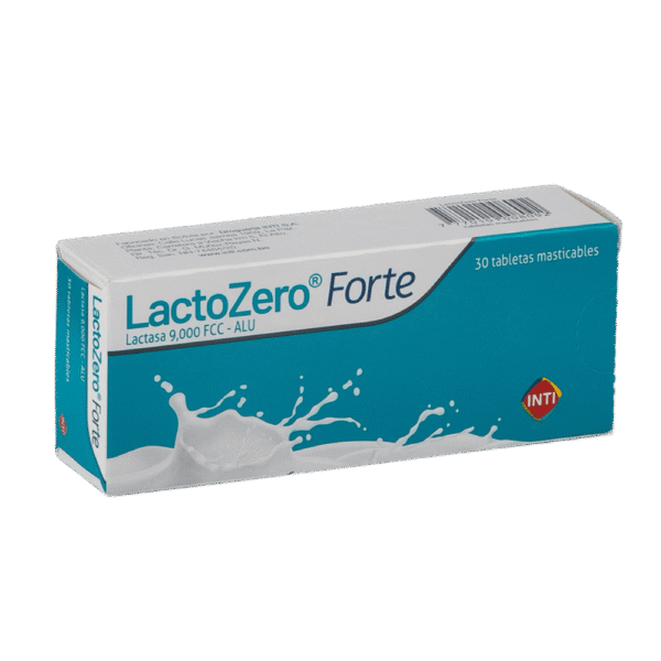 LACTO ZERO FORTE MASTICABLE x 30comprimidos