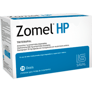 ZOMEL HP TRITERAPIA x 14 blister (28 dosis)