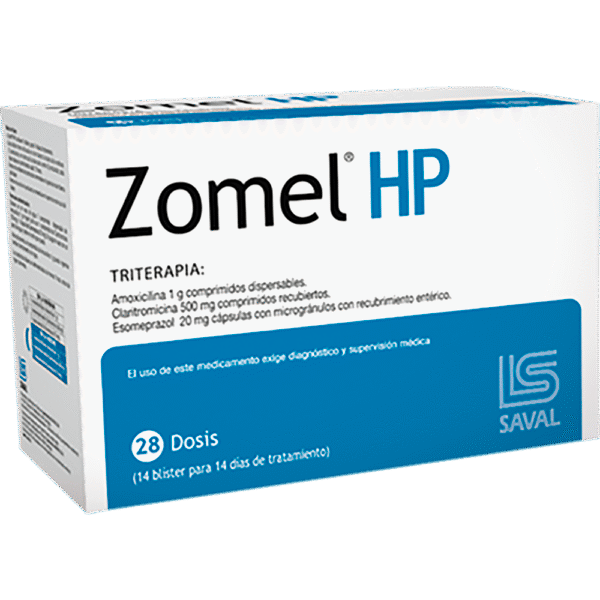 ZOMEL HP TRITERAPIA x 14 blister (28 dosis)