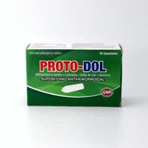 PROTO-DOL x 20supositorios