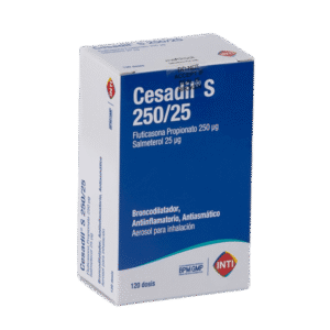 CESADIL S 250/25 AEROSOL x120dosis
