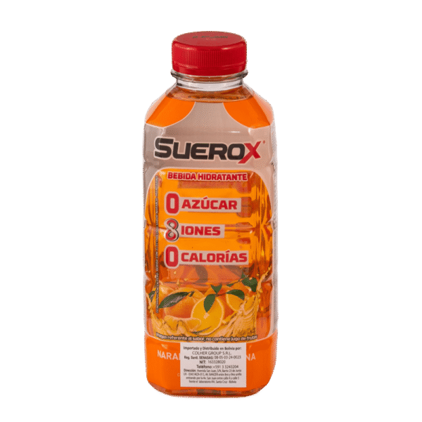 SUEROX NARANJA MANDARINA  x 630 mL.