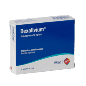 DEXALIVIUM 50 mg/2mL x 10 ampollas  IV-IM