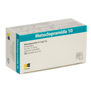 METOCLOPRAMIDA 10mg/2mL x 50 amp.