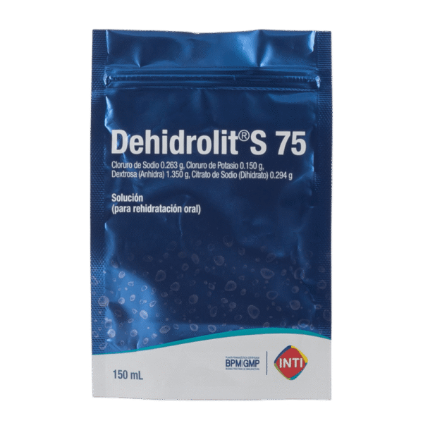 DEHIDROLIT S 75 SOLUCION DE REHIDRATACION x 150 mL