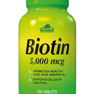 BIOTIN 5000 mcg x 100 tabletas