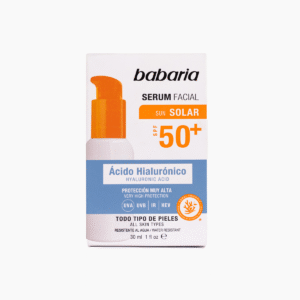 SERUM FACIAL SUN SOLAR SPF 50 CON ACIDO HIALURONICO x 30 mL