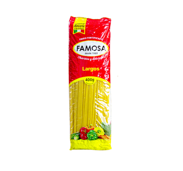 Famosa Fideo Spaguetti(Largos) X 400G