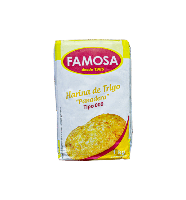 Famosa Harina De Trigo 000 X 1Kg