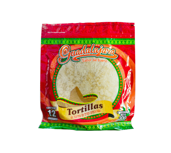 Guadalajara Tortillas De Trigo Precocidas X 300G