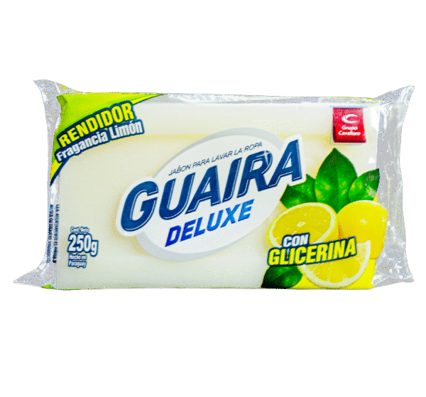 Guaira Jabon Blanco Con Fragancia A Limon X 250G