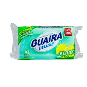 Guaira Jabon Verde Con Fragancia A Limon X 250G