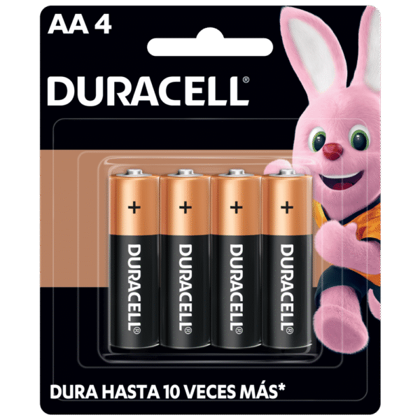 Duracell Pilas Aa X 4 Unid.