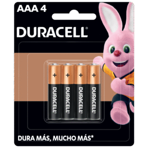 Duracell Pilas Aaa X 4 Unid.