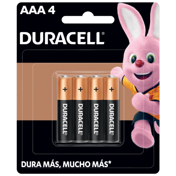 Duracell Pilas Aaa X 4 Unid.