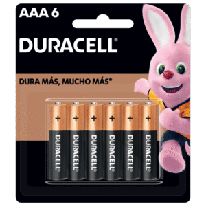 Duracell Pilas Aaa X 6 Unid.
