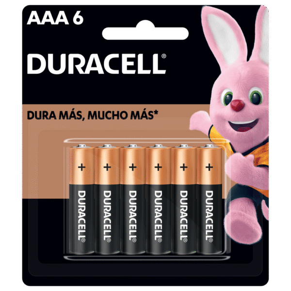 Duracell Pilas Aaa X 6 Unid.