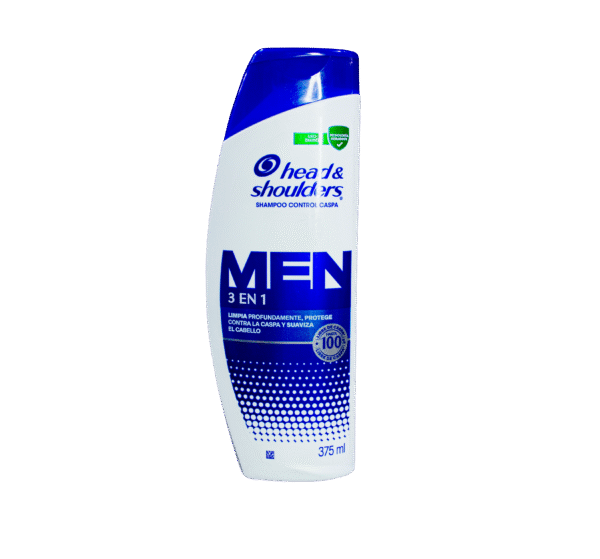 Head & Shoulders Shampoo Men 3 En 1 X 375 Ml