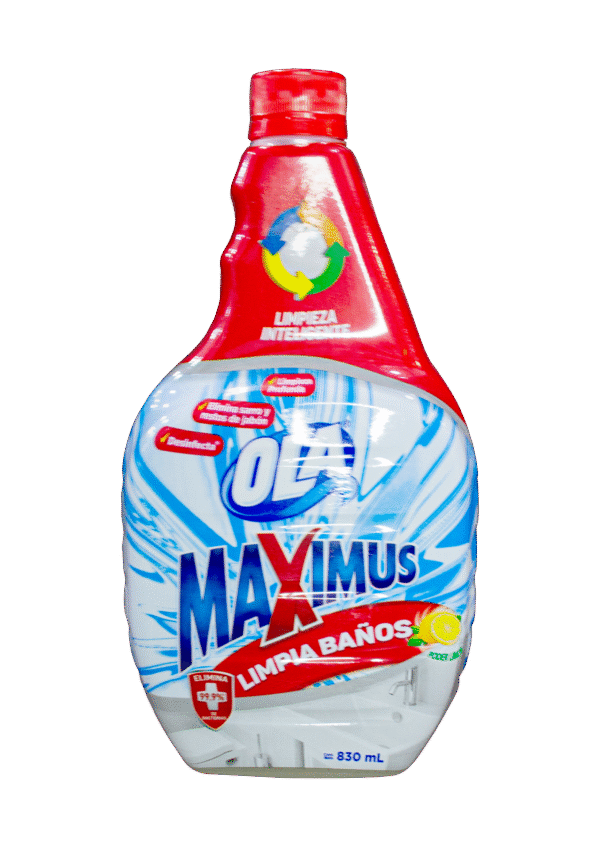 Ola Maximus Limpia Baños Recarga Conveniente X 830Ml