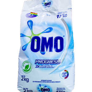 Omo Progress Detergente En Polvo X 2Kg