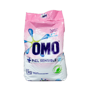 Omo Piel Sensible Detergente En Polvo X 2Kg