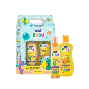 Set Algabo Baby Shampoo 200Ml Y Colonia 125Ml  #Navamed