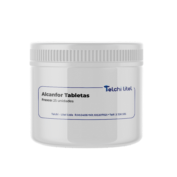 Alcanfor Tabletas X 25U.
