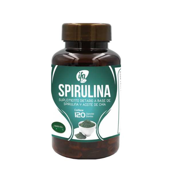 SPIRULINA 500 mg x 120 caps.