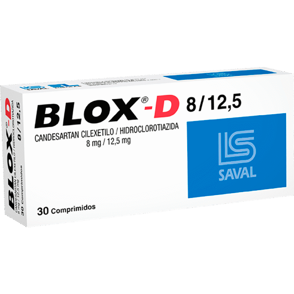 BLOX - D 8/12.5 mg x 30 comp.